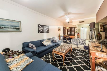 Sala de apartamento para alugar com 3 quartos, 102m² em Parque Enseada, Guarujá