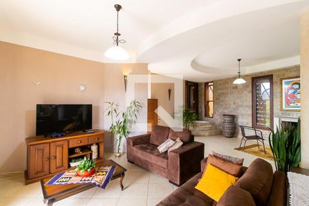 Sala de casa de condomínio à venda com 4 quartos, 348m² em Colinas do Ermitage (sousas), Campinas