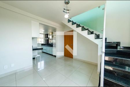 Sala de apartamento para alugar com 3 quartos, 160m² em Caiçaras, Belo Horizonte