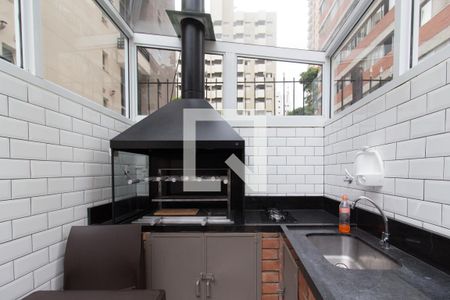 Apartamento para alugar com 57m², 1 quarto e 1 vaga Apartamento para alugar com 57m², 1 quarto e 1 vagaÁrea comum - Churrasqueira