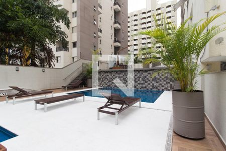 Apartamento para alugar com 57m², 1 quarto e 1 vaga Apartamento para alugar com 57m², 1 quarto e 1 vagaÁrea comum - Piscina