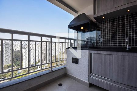 Varanda de apartamento à venda com 2 quartos, 61m² em Vila Andrade, São Paulo