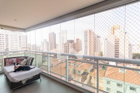 Varanda de apartamento à venda com 3 quartos, 134m² em Perdizes, São Paulo