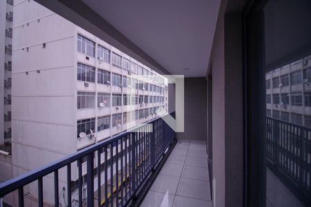 Varanda Sala de apartamento à venda com 2 quartos, 69m² em Centro, Rio de Janeiro