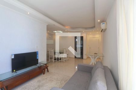 Sala de apartamento para alugar com 4 quartos, 125m² em Vila Luis Antônio, Guarujá