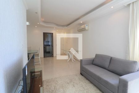 Sala de apartamento para alugar com 4 quartos, 125m² em Vila Luis Antônio, Guarujá