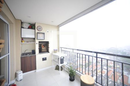 Varanda gourmet de apartamento à venda com 2 quartos, 75m² em Vila Canero, São Paulo