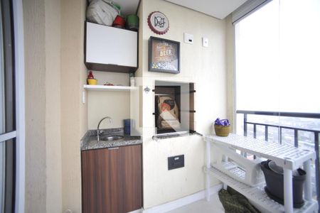 Varanda gourmet de apartamento à venda com 2 quartos, 75m² em Vila Canero, São Paulo