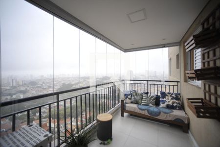 Varanda gourmet de apartamento à venda com 2 quartos, 75m² em Vila Canero, São Paulo