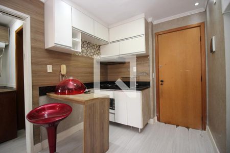 Cozinha e Área de Serviço de apartamento para alugar com 1 quarto, 29m² em Norte (águas Claras), Brasília