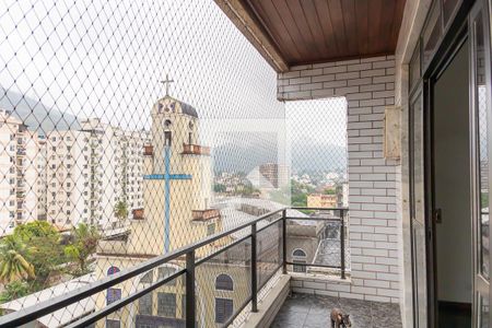 Varanda da Sala de apartamento à venda com 4 quartos, 132m² em Engenho de Dentro, Rio de Janeiro