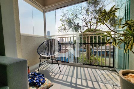 Varanda de apartamento para alugar com 2 quartos, 58m² em Baeta Neves, São Bernardo do Campo