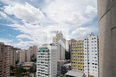 Sala Vista de apartamento à venda com 1 quarto, 54m² em Bela Vista, São Paulo