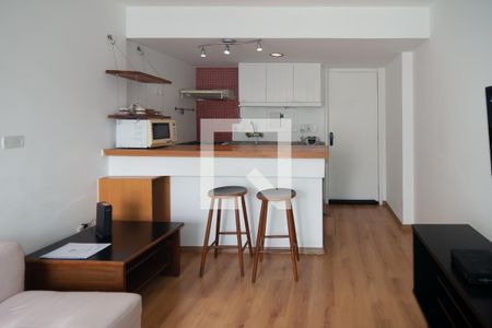 Sala de apartamento à venda com 1 quarto, 54m² em Bela Vista, São Paulo