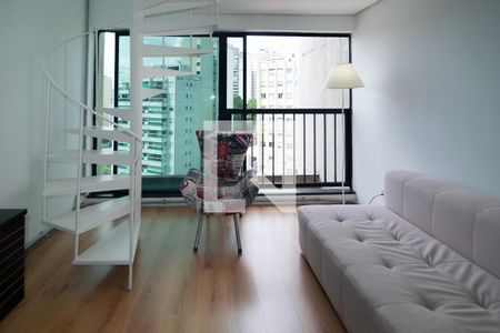 Sala de apartamento à venda com 1 quarto, 54m² em Bela Vista, São Paulo