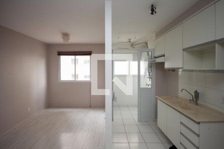 Sala e cozinha de apartamento à venda com 1 quarto, 35m² em Jardim Ibitirama, São Paulo