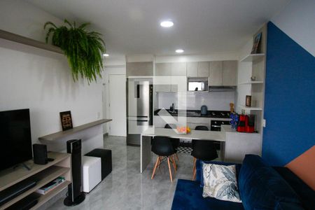 Sala de Estar de apartamento para alugar com 1 quarto, 40m² em Tatuapé, São Paulo
