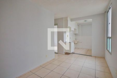 Sala de apartamento para alugar com 2 quartos, 53m² em Residencial Aquários, Goiânia