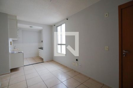 Sala de apartamento para alugar com 2 quartos, 53m² em Residencial Aquários, Goiânia