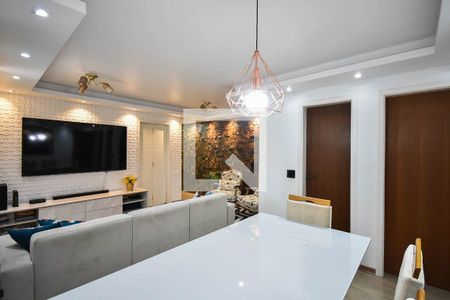 Sala de apartamento à venda com 2 quartos, 73m² em Jardim Henriqueta, Taboão da Serra