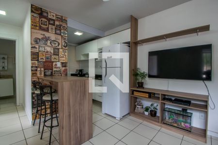 Sala de apartamento à venda com 2 quartos, 44m² em Glória, Porto Alegre