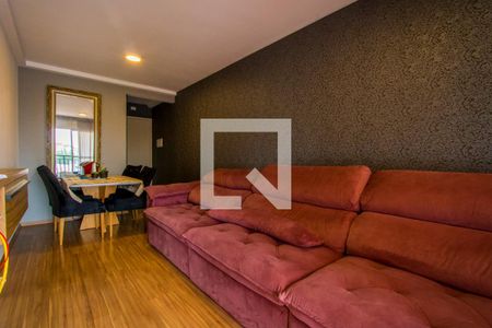 Sala de apartamento para alugar com 3 quartos, 56m² em Jardim Jamaica, Santo André