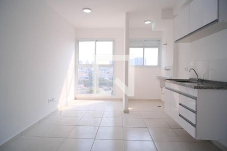 Sala/Cozinha de apartamento para alugar com 1 quarto, 30m² em Vila Guilhermina, São Paulo