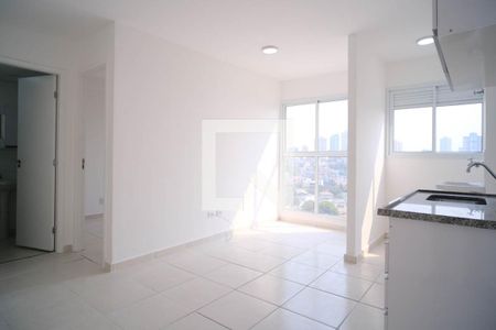 Sala/Cozinha de apartamento para alugar com 1 quarto, 30m² em Vila Guilhermina, São Paulo