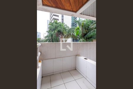 Suíte - Varanda de apartamento para alugar com 1 quarto, 55m² em Paraíso, São Paulo
