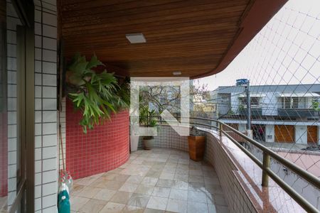 Varanda da Sala de apartamento para alugar com 3 quartos, 245m² em Cidade Nova, Belo Horizonte