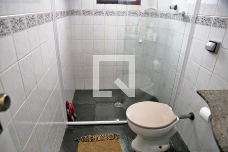 Banheiro Social de apartamento para alugar com 1 quarto, 70m² em Aviação, Praia Grande