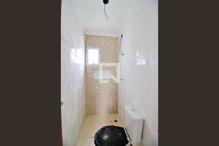 Banheiro da Suíte de apartamento à venda com 2 quartos, 100m² em Jardim Ana Maria, Santo André