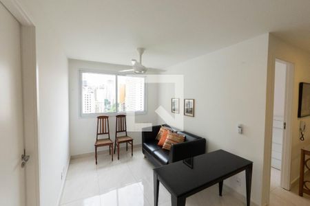 Sala/Cozinha de apartamento à venda com 2 quartos, 35m² em Bela Vista, São Paulo