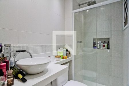 Banheiro da Suíte de apartamento à venda com 3 quartos, 72m² em Moinho Velho, São Paulo