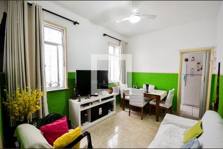 Sala de apartamento à venda com 2 quartos, 55m² em Vila Isabel, Rio de Janeiro