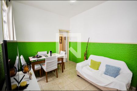 Sala de apartamento à venda com 2 quartos, 55m² em Vila Isabel, Rio de Janeiro