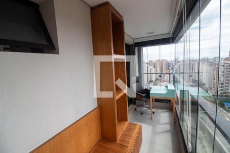 Sacada de apartamento para alugar com 1 quarto, 38m² em Campo Belo, São Paulo