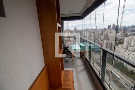 Sacada de apartamento para alugar com 1 quarto, 38m² em Campo Belo, São Paulo