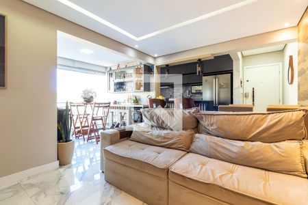 Sala de apartamento à venda com 3 quartos, 76m² em Vila Leonor, Guarulhos