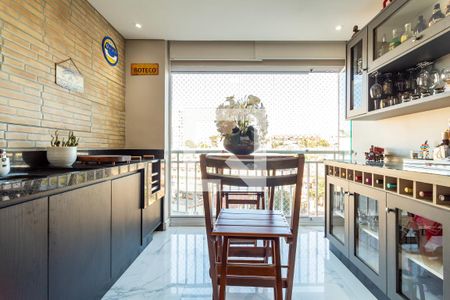 Varanda Integrada de apartamento à venda com 3 quartos, 76m² em Vila Leonor, Guarulhos