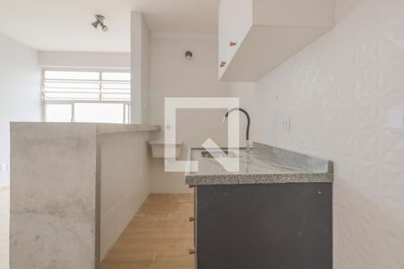 Cozinha de kitnet/studio à venda com 1 quarto, 33m² em Jardim Brasília (zona Norte), São Paulo