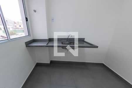 Sala/Cozinha de apartamento para alugar com 2 quartos, 45m² em Vila Ema, São Paulo