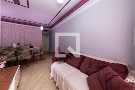 Sala de apartamento para alugar com 2 quartos, 57m² em Vila São Francisco, Mauá