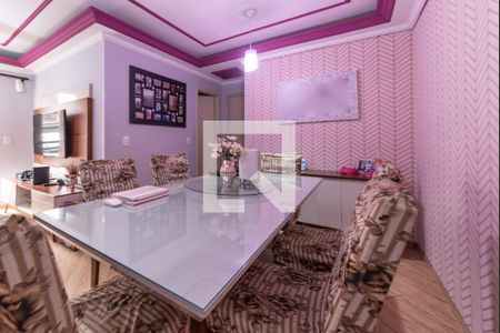 Sala de Jantar de apartamento para alugar com 2 quartos, 57m² em Vila São Francisco, Mauá