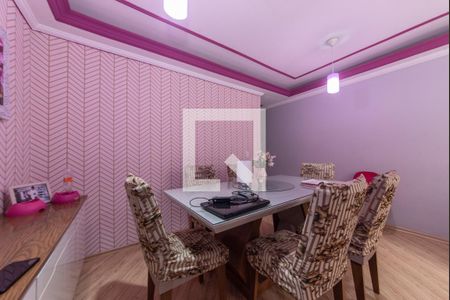 Sala de Jantar de apartamento para alugar com 2 quartos, 57m² em Vila São Francisco, Mauá