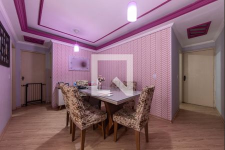 Sala de Jantar de apartamento para alugar com 2 quartos, 57m² em Vila São Francisco, Mauá