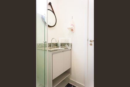 Studio para alugar com 19m², 1 quarto e sem vaga Studio para alugar com 19m², 1 quarto e sem vagaBanheiro