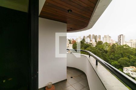 Varanda da Sala de apartamento à venda com 3 quartos, 98m² em Vila Andrade, São Paulo