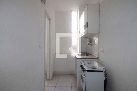 Cozinha de kitnet/studio para alugar com 1 quarto, 26m² em Santa Cecilia, São Paulo