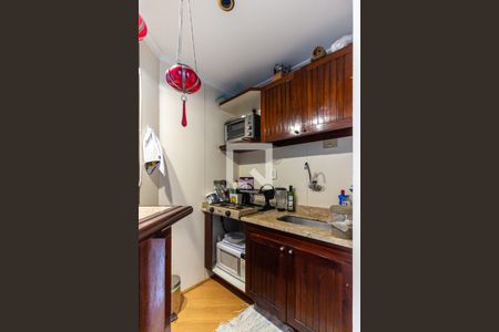 Cozinha de apartamento à venda com 1 quarto, 39m² em Higienópolis, São Paulo